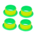 thumbnail image 4 of GUOOL 4 Pcs Distributeur de Film Étirable Distributeur de Film Rétractable Poignées de Palette Compactes Protectrices Poignée de Film Rétractable pour Bureau Maison Vert Jaune, 4 of 9