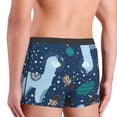 thumbnail image 5 of Naloa Alpaca Astronaut in Space Print Mens Underwear - Boxers for Men, Classic Briefs for Men, 5 of 9