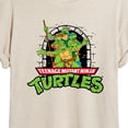 thumbnail image 3 of Teenage Mutant Ninja Turtles - Logo Character Group - Women's Oversized T-Shirt, 3 of 5