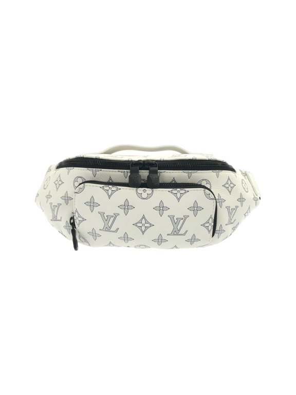 Pre-Owned Louis Vuitton Monogram Shadow Rush Bum Bag M25227 Shoulder