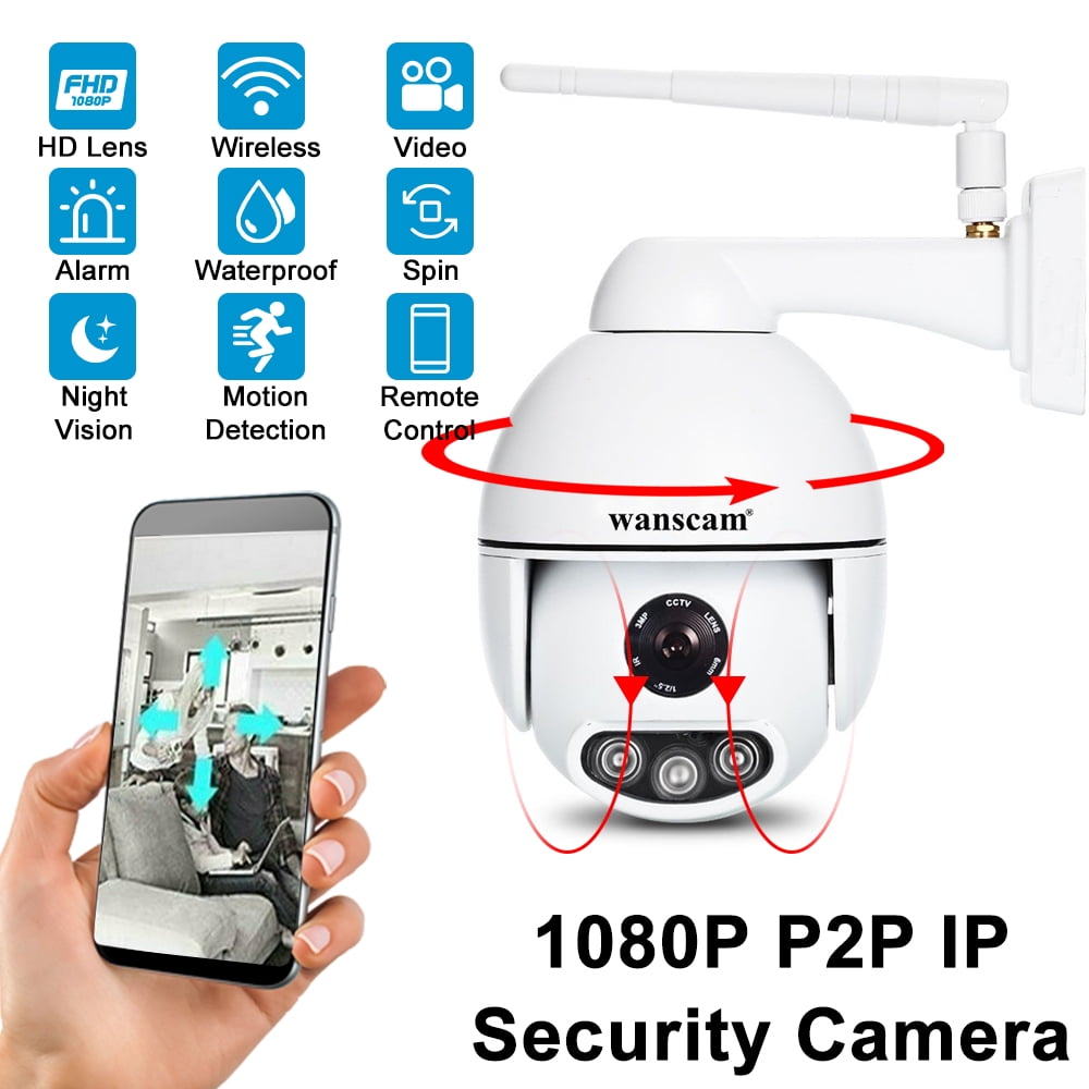 wanscam outdoor mini wireless waterproof ir ip camera