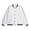 White, variant on Plus Size Baseball Varsity Jacket for Women Button Down Fall Bomber Jacket Causal Long Sleeve Jacket with Pockets S-5XL