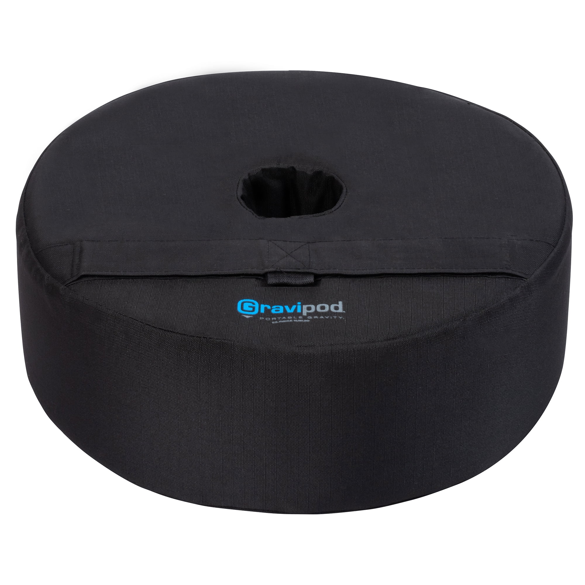 Gravipod 18" Round Umbrella Base Weight Bag Up to 85 lbs. Fits most