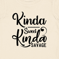 thumbnail image 4 of Inktastic Kinda Sweet, Kinda Savage Boys or Girls Baby T-Shirt, 4 of 5