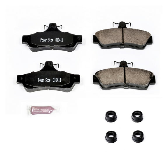 Power Stop Rear Z23 Evolution Carbon-Fiber Ceramic Brake Pads Z23-1048 Fits select: 2004-2006 PONTIAC GTO