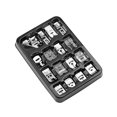 thumbnail image 1 of 16 Pcs Kit de Pieds Presseurs pour Machine à Coudre Professionnelle, Rouleau Multifonction pour Quilting, 1 of 4