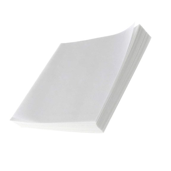 ifundom High-Gloss White Weighing Paper for Analytical Balances Non-Absorbent Sheets