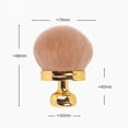 thumbnail image 3 of Extra Large Body Powder Brush Synthetic Bristles Soft Ergonomic Grip for Face Body Makeup Blending Smooth Finish, 3 of 4