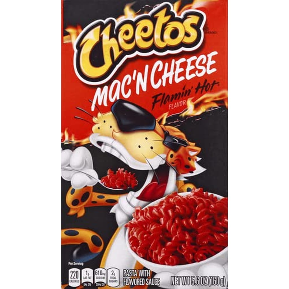 Cheetos Mac 'N Cheese Flamin' Hot (Pack of 4)