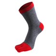 thumbnail image 3 of Calcetines de cinco dedos NQ de algodón tubo medio para todas las estaciones, 3 of 4