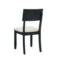 thumbnail image 6 of Linon Jamil Upholstered Dining Chair, Set of 2, Dark Charcoal, 6 of 11