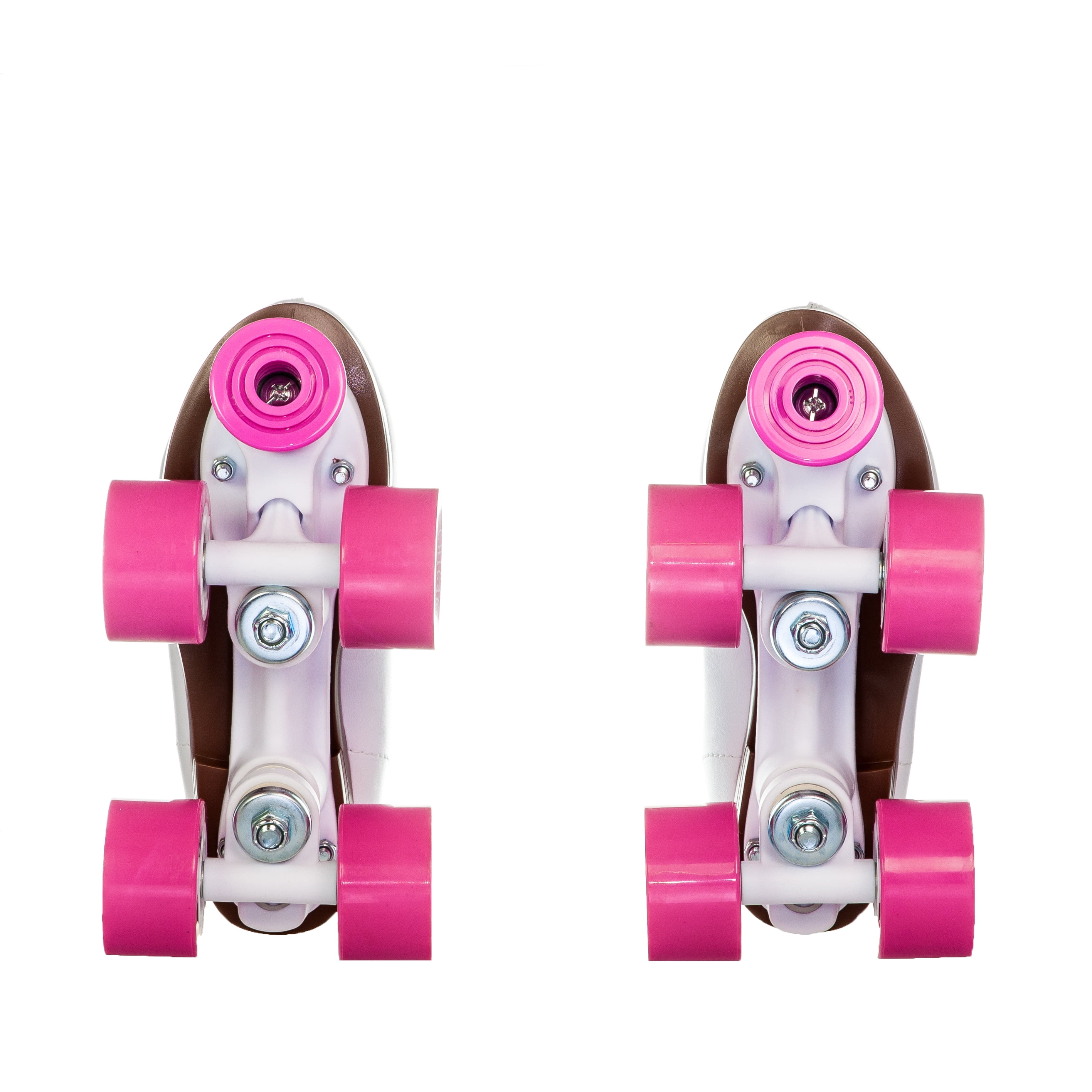2010 Chicago Girls' Classic Quad Roller Skates White Junior Rink Skates Size J12