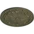thumbnail image 3 of Ekena Millwork 20 1/2"OD x 1 1/2"P Foster Acanthus Leaf Ceiling Medallion (Fits Canopies up to 2 1/4"), Hand-Painted Painted Turtle, 3 of 6