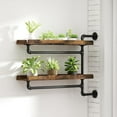 Rotating Floating Shelves for Wall w Powerful Storage,FarmStyle Window