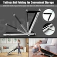 thumbnail image 4 of SuperFit 2.25HP 2 in 1 Folding Treadmill W/ Speaker Remote Control APP Silver, 4 of 10