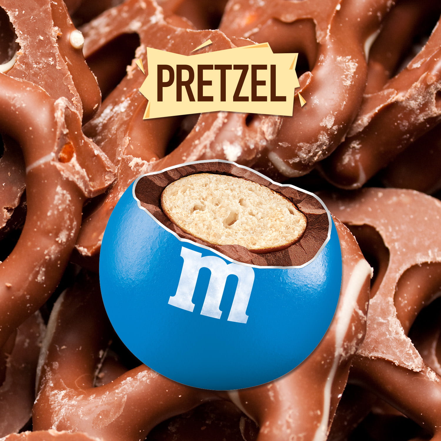 M&Ms Pretzel Chocolate Candy, Family Size, 15.4 oz.