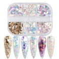 thumbnail image 2 of Fridja Style Nail Sequins Summer Color Translucent Irregular Nails Irregular Pat, 2 of 2
