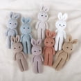 thumbnail image 5 of Conejo de peluche de algodón tejido a crochet para bebé, juguete kawaii hecho a mano, muñeco de peluche para recién nacido, muñeco para dormir, juguete educativo temprano para niños, 5 of 5