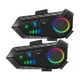 thumbnail image 1 of Intercomunicadores Casco Audífonos Bluetooth Para Moto 2pcs negro colores, 1 of 5