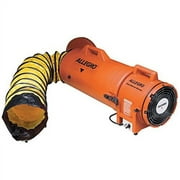 Allegro Industries 953325E Plastic Compaxial Blower with 25' Ducting, Ac, 220V/50 Hz, 8"