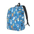 thumbnail image 2 of Daiia Cute Dogs Vintage Canvas Backpack for Men and Women ,Hiking Backpack,Travel Laptop Bag for School,Large Capacity Backpack, 2 of 8