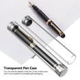 thumbnail image 2 of Miangastore Acrylic Single Pen Holder for Storage Use Transparent and Durable Cylindrical Tube Fits Most Pens 10 Pieces, 2 of 8