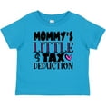 thumbnail image 3 of Inktastic Mommy's Little Tax Deduction Pink Hearts Boys or Girls Baby T-Shirt, 3 of 5