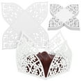 thumbnail image 1 of 50 unidades de papel para cajas de bombones, moldes de chocolate, copas para trufas, envoltorio para dulces de boda, 1 of 8