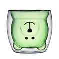 thumbnail image 1 of Taza de café creativa de doble capa con forma de oso de cristal, taza para café, jugo, leche, taza para beber, taza de café, 1 of 4