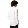 thumbnail image 6 of Men's Solid White Dress Shirt Stretch Cotton Tailored Slim Fit Long Sleeve Spread Collar Non Iron Button Down (US, Neck Sleeve, 14, 14.5, 32, 33, White Regular Cuff), 6 of 7