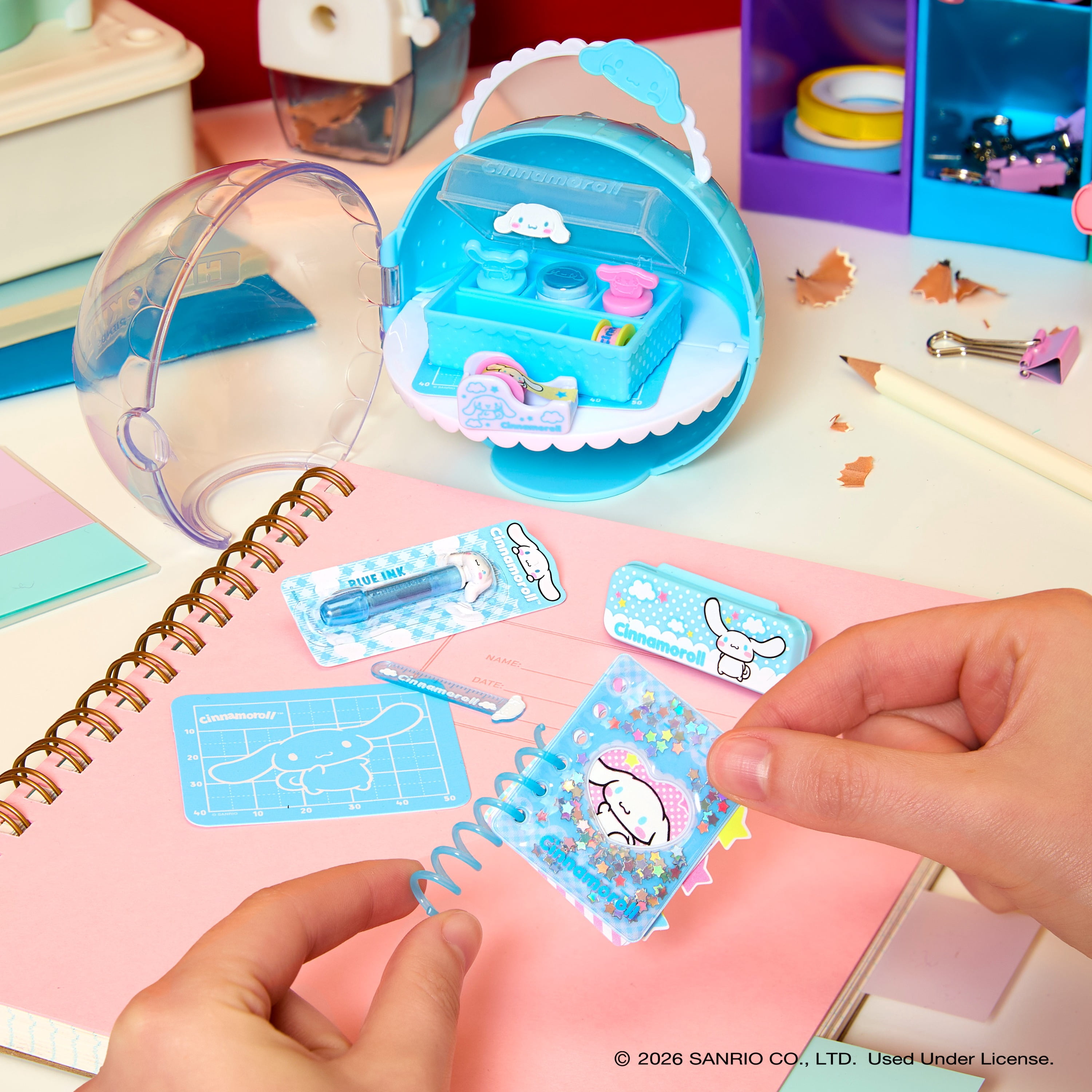 MGA's Miniverse Make It Mini Hello Kitty and Friends Series 3 Mini Collectibles, Sanrio, Retro Stationery Replicas, Crafts, 8+