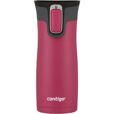 Contigo West Loop Stainless Steel Travel Mug with AUTOSEAL Lid Dragon Fruit  16 fl oz.