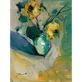 thumbnail image 3 of Trujillo, Jose 19x24 Black Modern Framed Museum Art Print Titled - Sunflowers, 3 of 5