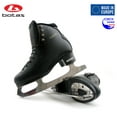 thumbnail image 2 of BOTAS - model: CEZAR / Made in Europe (Czech Republic) / Innovated Figure Ice Skates for Men, Boys / Layered Real Leather Upper / LTT technology / Stretchy Cuff / Color: Black, Size: Adult 10, 2 of 6