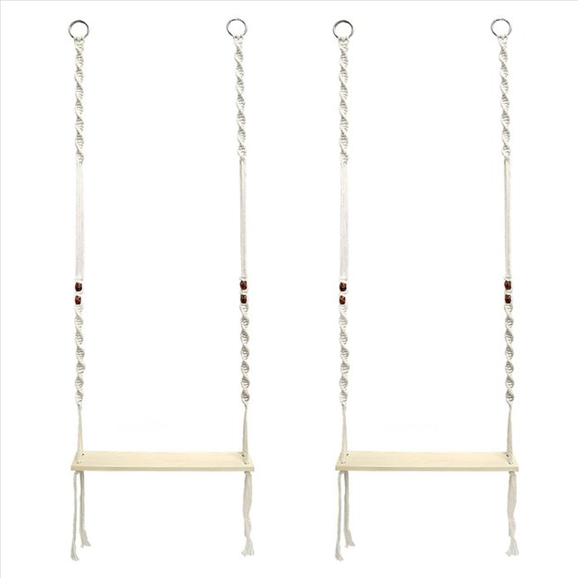2X Columpio de Juguete para Gallinero Grande, Juguete de Enriquecimiento de Pollo para Gallinas y Gallos, Accesorios de Madera para Gallinero
