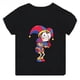 thumbnail image 3 of Venta caliente de la increíble camiseta con estampado de circo digital para niños, ropa para niñas, camiseta de algodón de manga corta negra para bebés y niños, camisetas para niños, 3 of 5