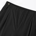 thumbnail image 4 of Hinvhai Women's Cotton Maternity Pants, High Waisted Lounge Pregnancy Pants Over the Belly Trousers Black XXL(XXL), 4 of 5