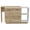 White + Light Oak#1, variant on Kitchen Carts, Kitchen Counter Dining Table Toledo, Kitchen, White / Light Oak, White + Light Oak Kitchen Islands,Particle Board Metal Kitchen Carts