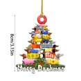 thumbnail image 2 of Christmas Decorations Clearance!! Christmas Tree Decorations Ornaments Book Car Holiday Xmas Hanging Decoration Ornament Winter Fancy Gifts Indoor Outdoor for Christmas Tree Home Decor, 2 of 4