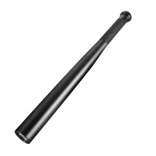 Flashlight Bâton de baseball à Molette 39 cm Noir Uni