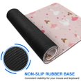 thumbnail image 6 of Long Mouse Pads for Desk,Ballet Swan Princess Pattern Desk Mats on Top Of Desks, Desk Mouse Pad Extra Large with 3mm Non-Slip Base and Stitched Edge for Gaming,Office,Work,Home 31.5"x11.8", 6 of 6
