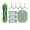 Set B, variant on Compatible With IRobot Roomba Combo 111 / 113 R113840 Main Side Brush Hepa Filter Mop Cloths Replacement Part Robot Vacuum Accessory