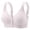 Purple, variant on Tbopshirt Bras for Women Push Up Bra Plus Size Plus Size Front Buckle Without Steel Ring Gathered Fixed Cup Underwear Comfortable Seamless Back Underwear Daily Bra.