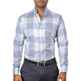 thumbnail image 1 of Camisa Hombre Casual Cuadros Gris Azulados Tiendas Platino, 1 of 5