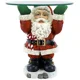 thumbnail image 4 of Adorno de resina para mesa navideña con tapa de vidrio escultural de Papá Noel, decoración para el hogar y la sala de estar, artesanía casera para mesa navideña, 4 of 4