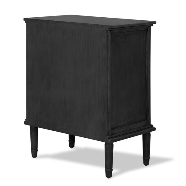 Finch Webster 3 Drawer Storage Cabinet Dark Gray Walmart
