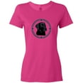 thumbnail image 3 of Inktastic Labrador Retriever Black Lab Women's T-Shirt, 3 of 5