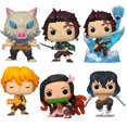 thumbnail image 2 of Funko Pop Demon Slayer Anime Figura Kamado Tanjirou Luminous Hashibira Inosuke Figuras de acción Q Versión Niños Muñeca Decoración Juguetes hola suerte unisex, 2 of 2