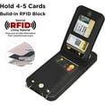 thumbnail image 3 of for iPhone 14 Pro Max Wallet Case with Card Holders for Women, Crossbody Zipper Leather Case with Strap Wrist Ring RFID Protective Kickstand (Black, iPhone 14 Pro Max), 3 of 14
