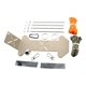 thumbnail image 5 of Kit de plantilla para pulseras de paracord, máquina para tejer, llaveros, versátil para adultos Caqui, 5 of 9